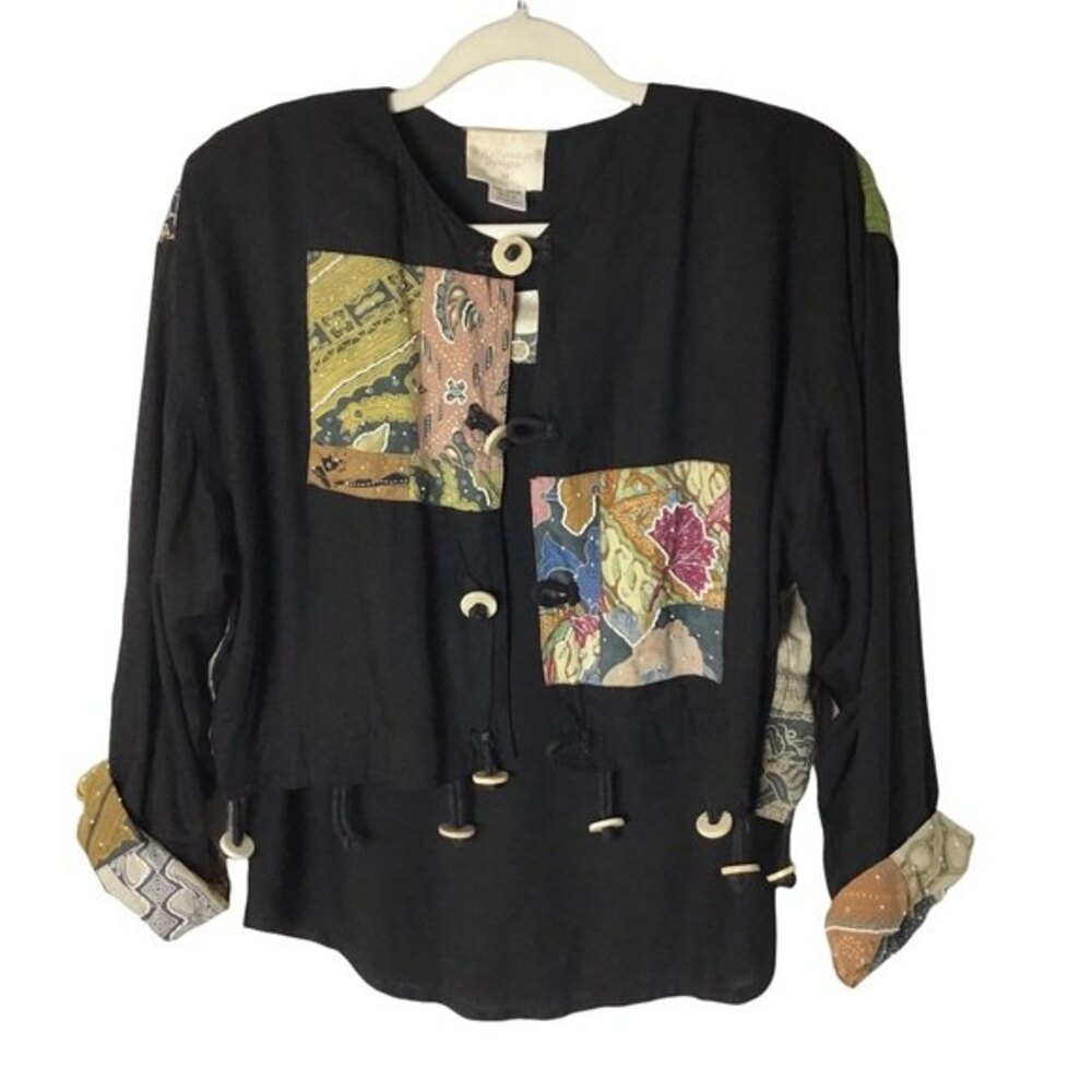 Nativewear Designs Boho Tank and Jacket Set Size M